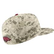  Arkansas Nike Aerobill Camo Baseball Fitted Hat